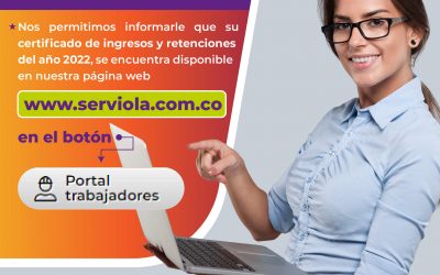 Ya está disponible el certificado de ingresos y retenciones 2.022